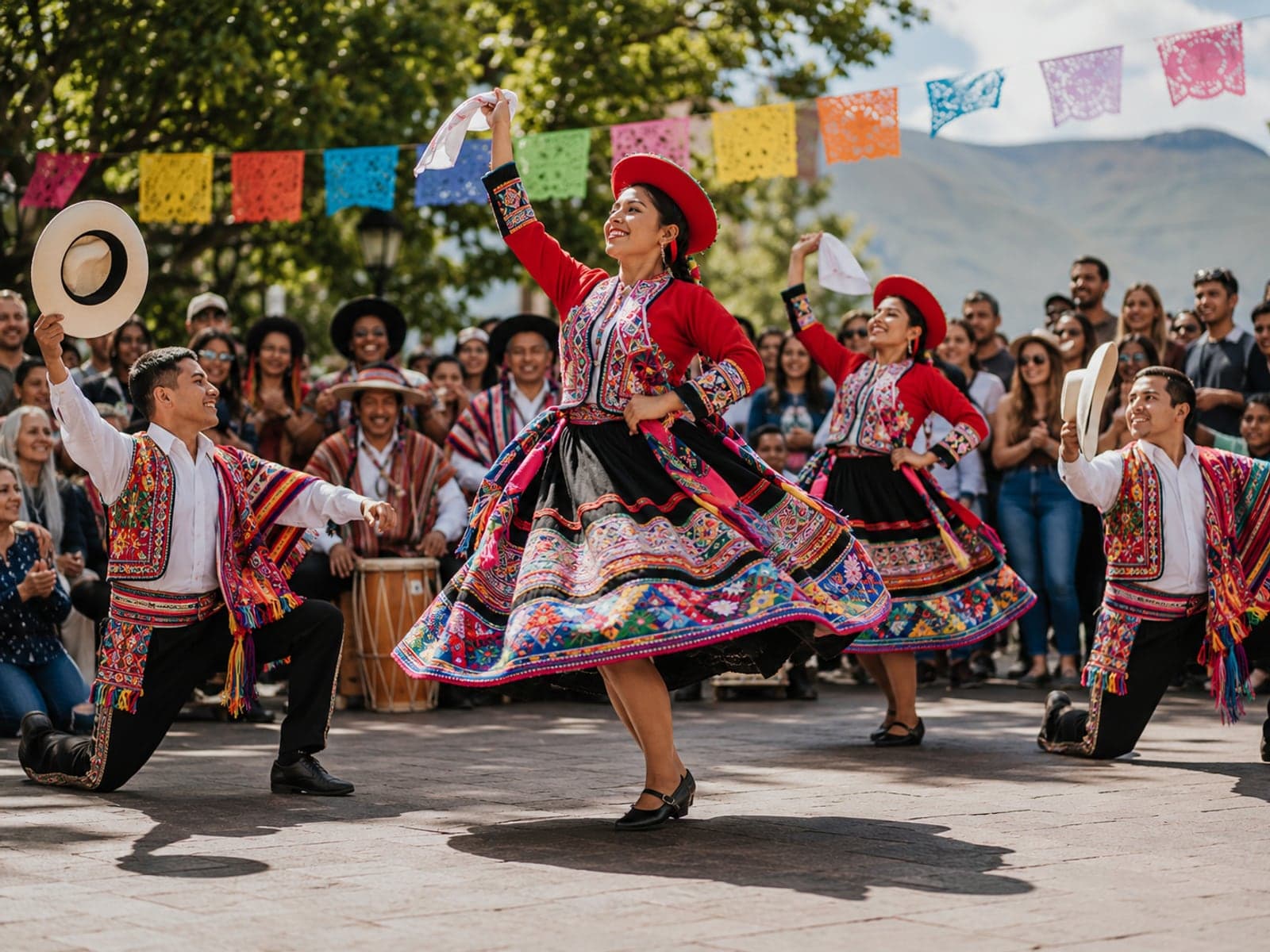 Andean Carnaval performance by Peru Baila